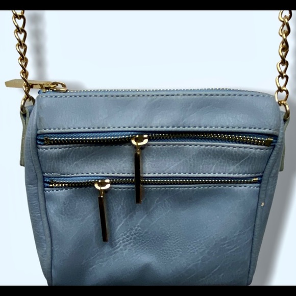 Violet Ray Faux Leather Crossbody Shoulderbag - Picture 2 of 14